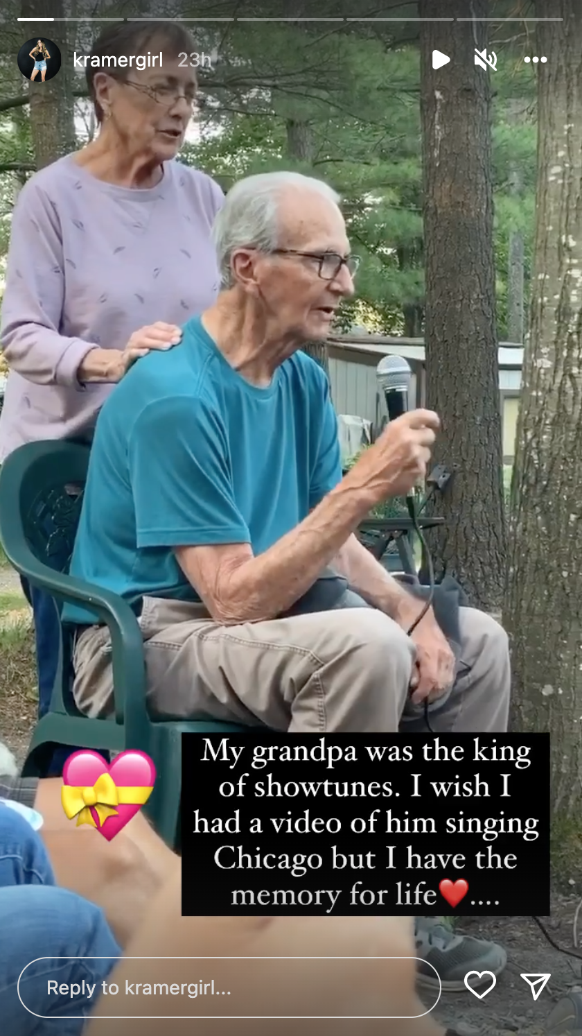 Jana Kramer Pays Tribute to Her Late Grandfather Jim Kauffman 'Thanks